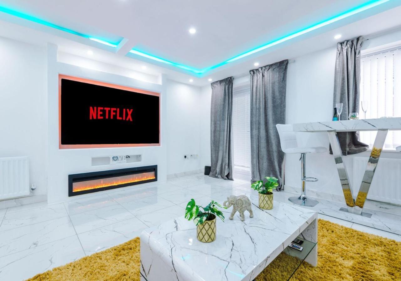 Luxury 3 Bedroom House Close To Manchester Center Esterno foto